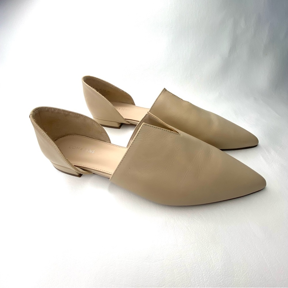 Com & Sens Grace Pointed Toe Flats Size 9.5M
